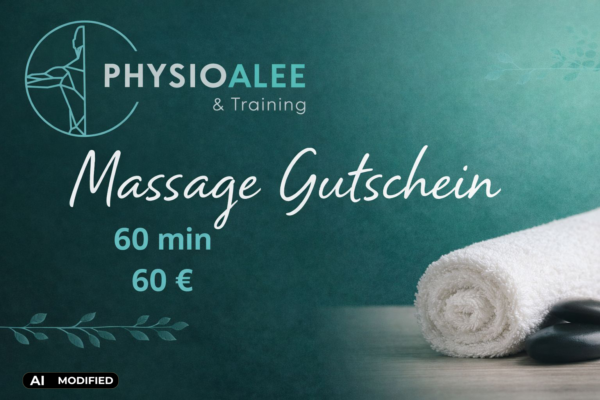 Massage Gutschein 60min